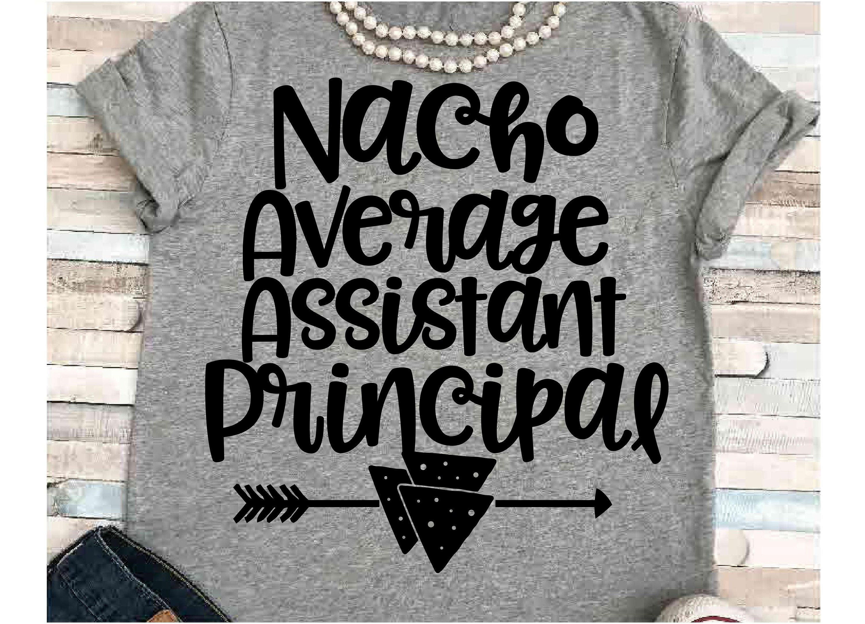 Assistant Principal Svg Dxf Jpeg Silhouette Cameo Cricut Nacho Etsy