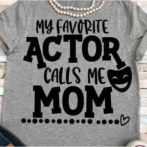 Actor SVG DXF JPEG Silueta Cameo Cricut profesor de teatro letrero de escenario actuación obras de teatro drama de teatro favorito me llama izquierda escenario derecha actriz