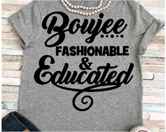 Senior svg -SVG DXF JPEG Silhouette Cameo Cricut Class of 2018 Graduation svg graduation iron on Boujee Fashionable and Educated Class of 18