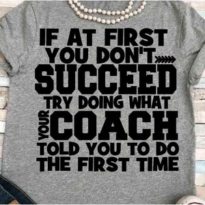 Cheerleader SVG DXF JPEG Silhouette Cameo Cricut Baseball Eisen auf Basketball svg Track Coach svg Coach svg Tun Sie das, was Ihr Trainer Ihnen sagt