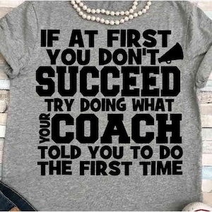 Cheerleader SVG DXF JPEG Silhouette Cameo Cricut cheerleader iron on cheer svg cheer coach svg coach iron on Cheer coach told you to do