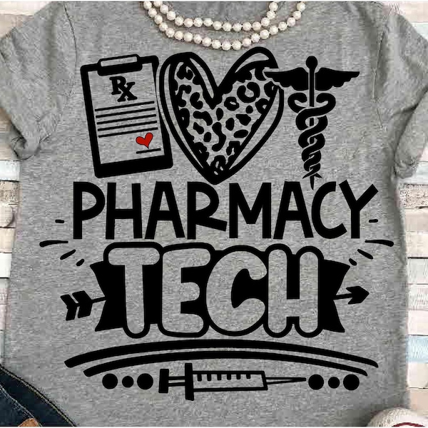 Nurse SVG DXF JPEG Silhouette Cameo Cricut pharmacy tech hospital medication iron on health care print art matching group squad patient