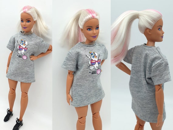 T-shirt oversize Barbie