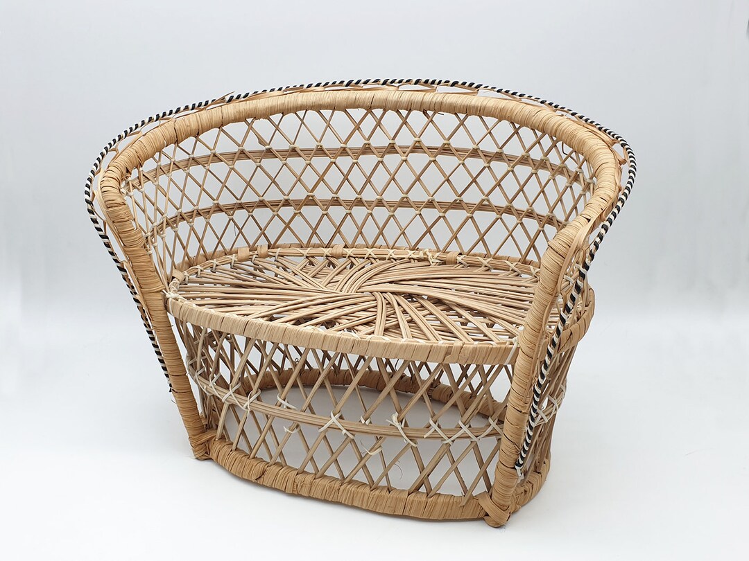 Doll Wicker Chair Rattan Sofa - Etsy