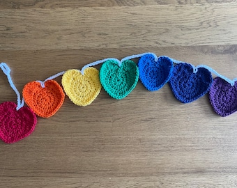 Heart bunting