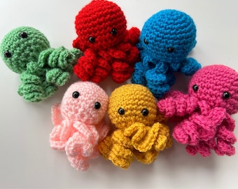 Baby crocheted octopus