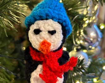 Penguin Christmas decoration