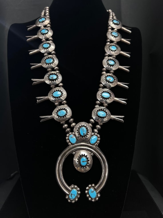 How to clean a squash blossom necklace sale