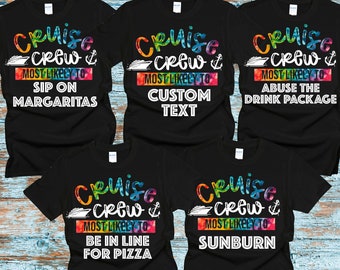 Most Likely To Matching Cruise Shirts * Cruise Crew * Cruise Vacation Shirt * Family Matching Cruise Shirt * Birthday Cruise * 2025