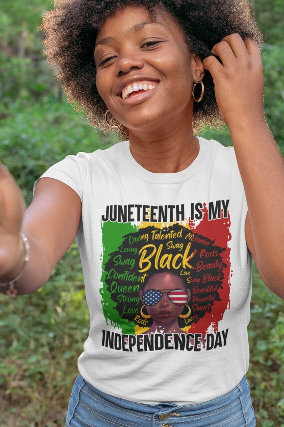 Juneteenth Is My Independence Day Queen Women Black History Shirt