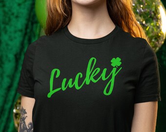 St Patricks Day * St Pattys Day * Lucky Shirt -Shamrock shirt- Unisex and Youth St. Paddy Tee