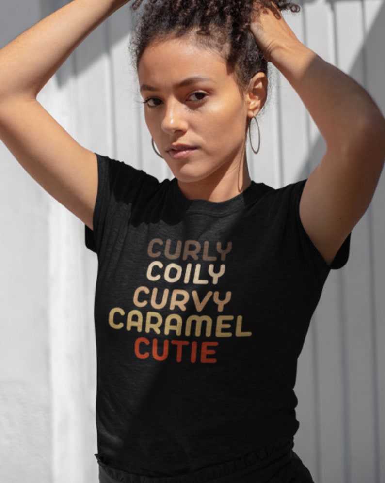 shirt with curly edges
