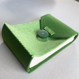 Knitting Crochet Circular Needle Storage Case Organizer- Handmade Two Tone Green