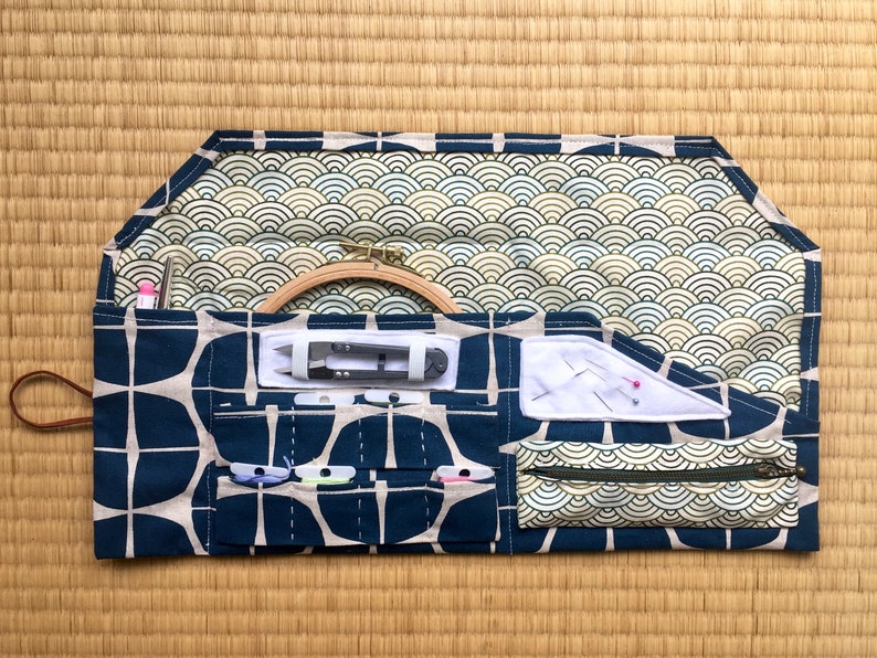 PATTERN Embroidery Cross Stitch Organizer Tool Kit Handmade Etsy