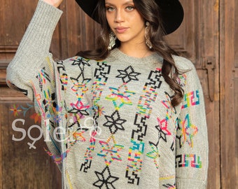 formal poncho top