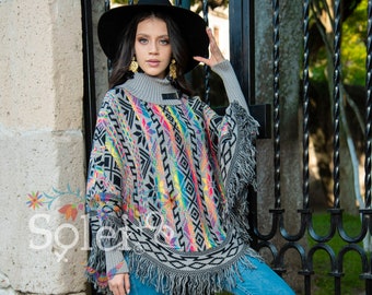 formal poncho top
