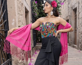Rebozo Mexicano Rebozo Fiesta Día de