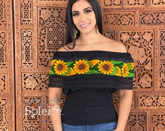 blouse with elastic waistband