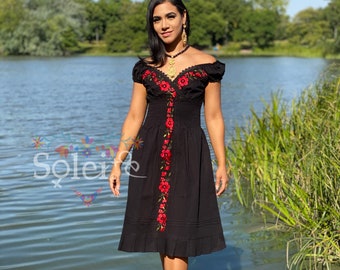 mexican style cocktail dress