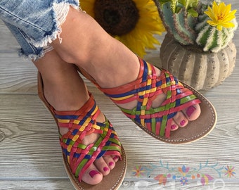 multi color sandals women's shoes