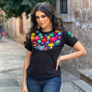 Playeras bordadas para mujer hotsell