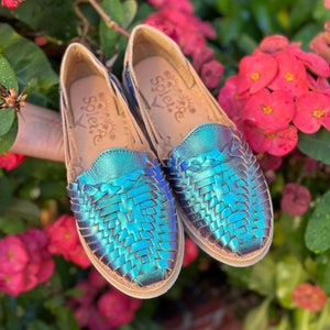 Mexican Sandal. Traditional Mexican Huarache. All sizes Boho-Hippie Vintage Sandal. Leather Huarache.  Mexican Artisanal Shoes.