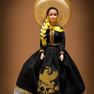 Traditional Mexican Dolls. Mexican Doll. Handmade Typical Dolls. Home Decor. Birthday Gift. Gift for Her. Vintage Ethnic Style.