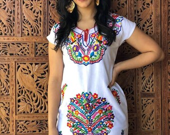 mexican style evening dresses