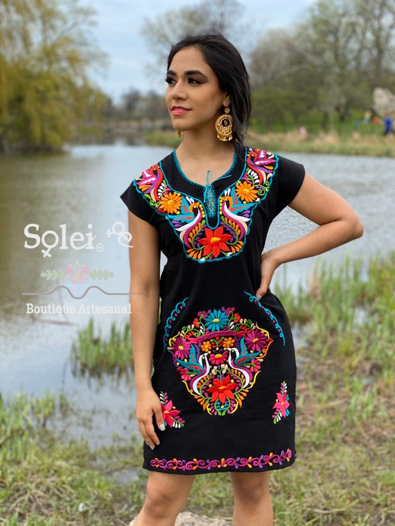 mexican kimono dress