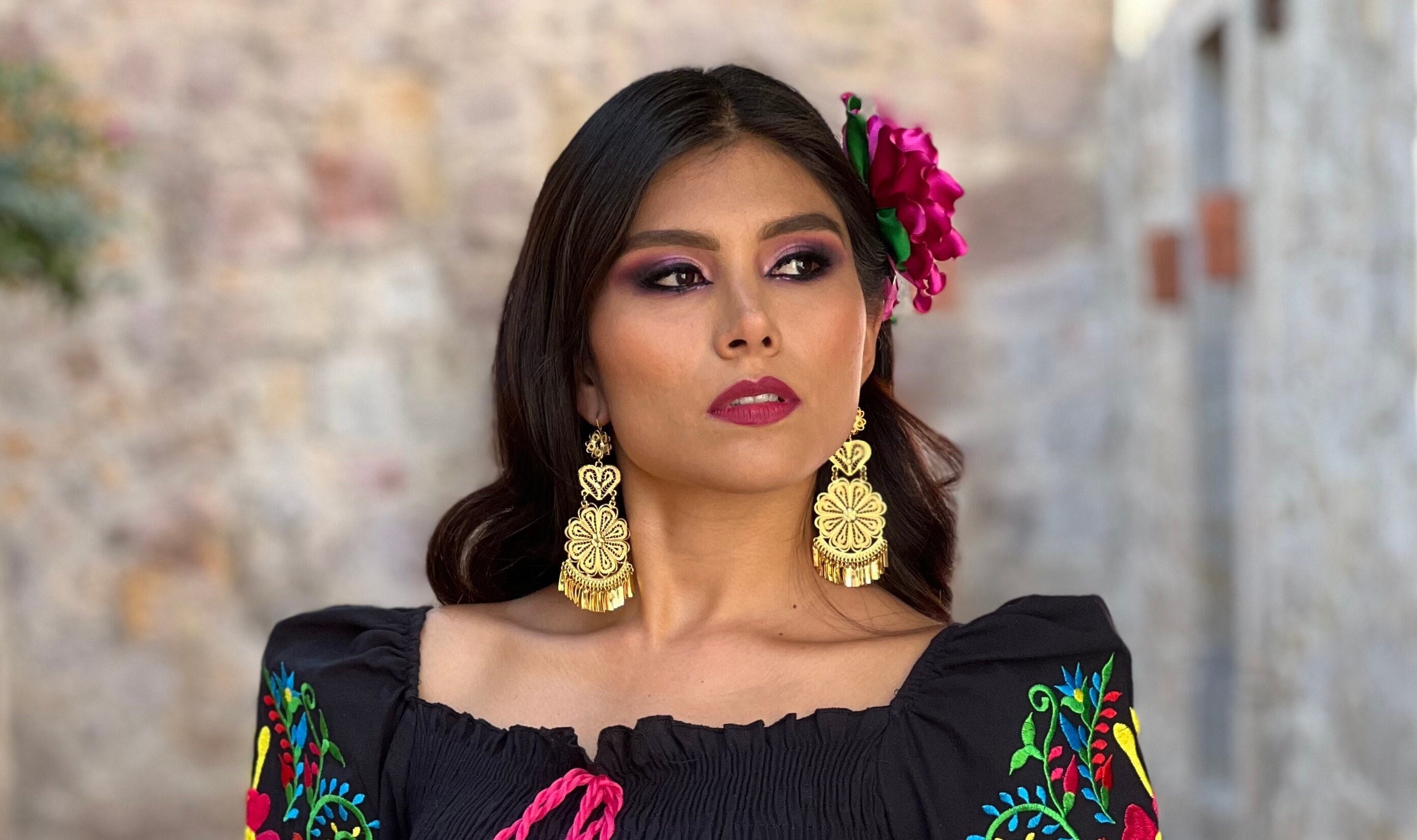 Traditional 2024 mexican earrings