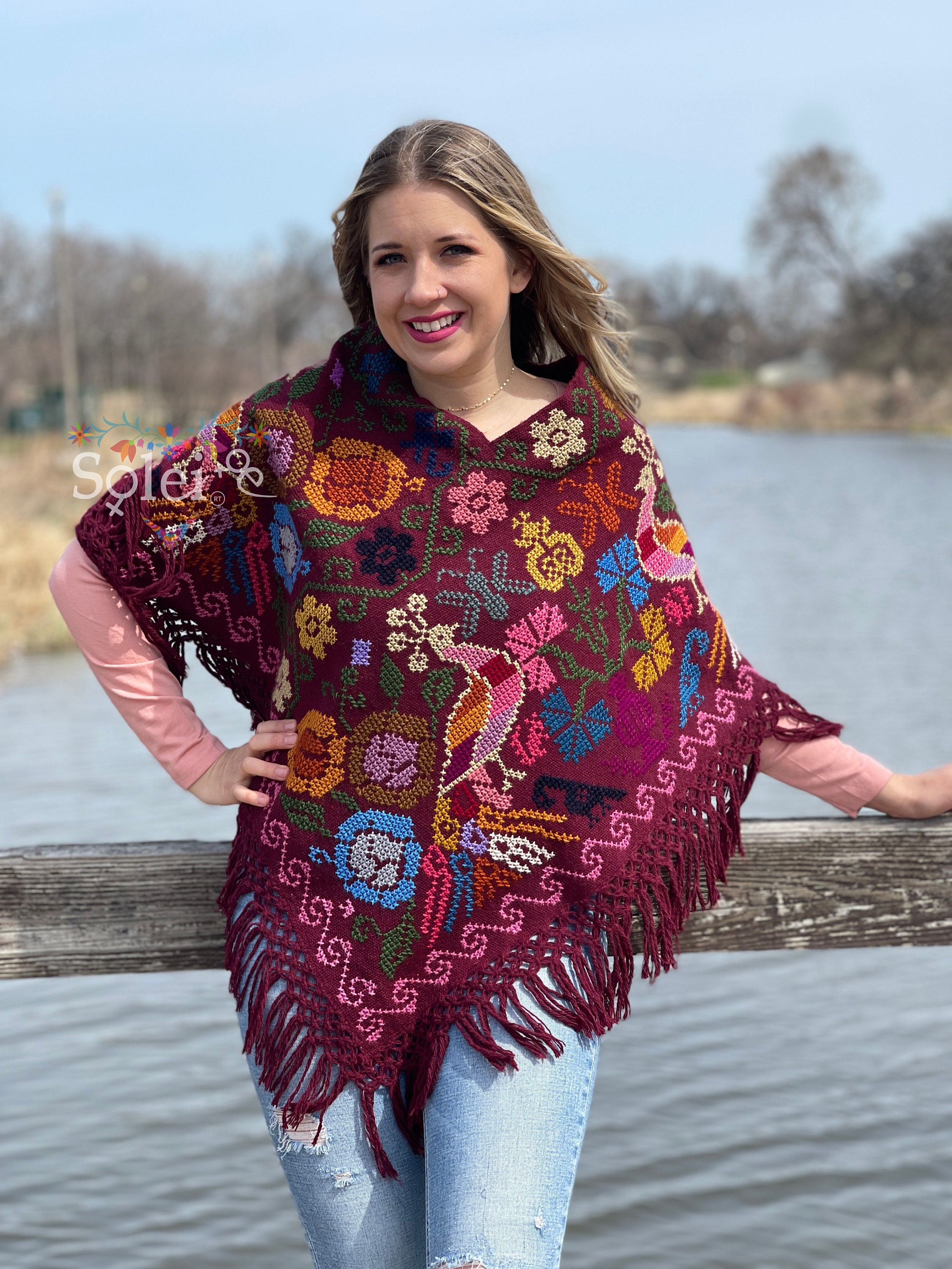 poncho wraps shawls