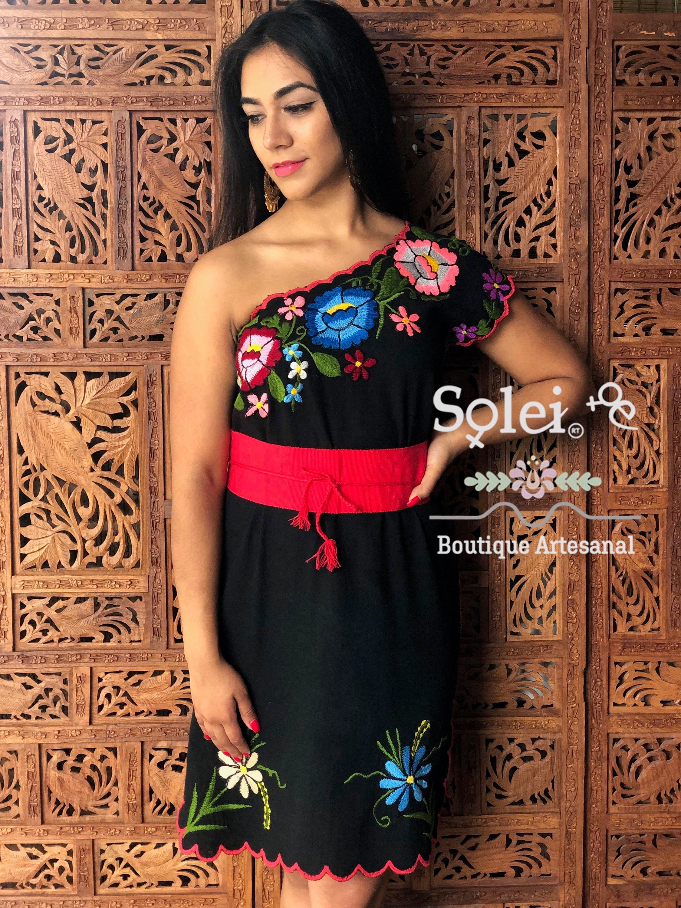 one shoulder floral cocktail dress