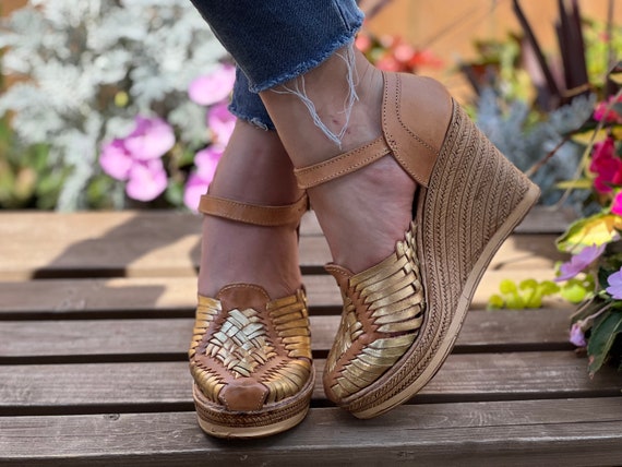 Buy Wedge Sandals 2inch Heels Formal online | Lazada.com.ph