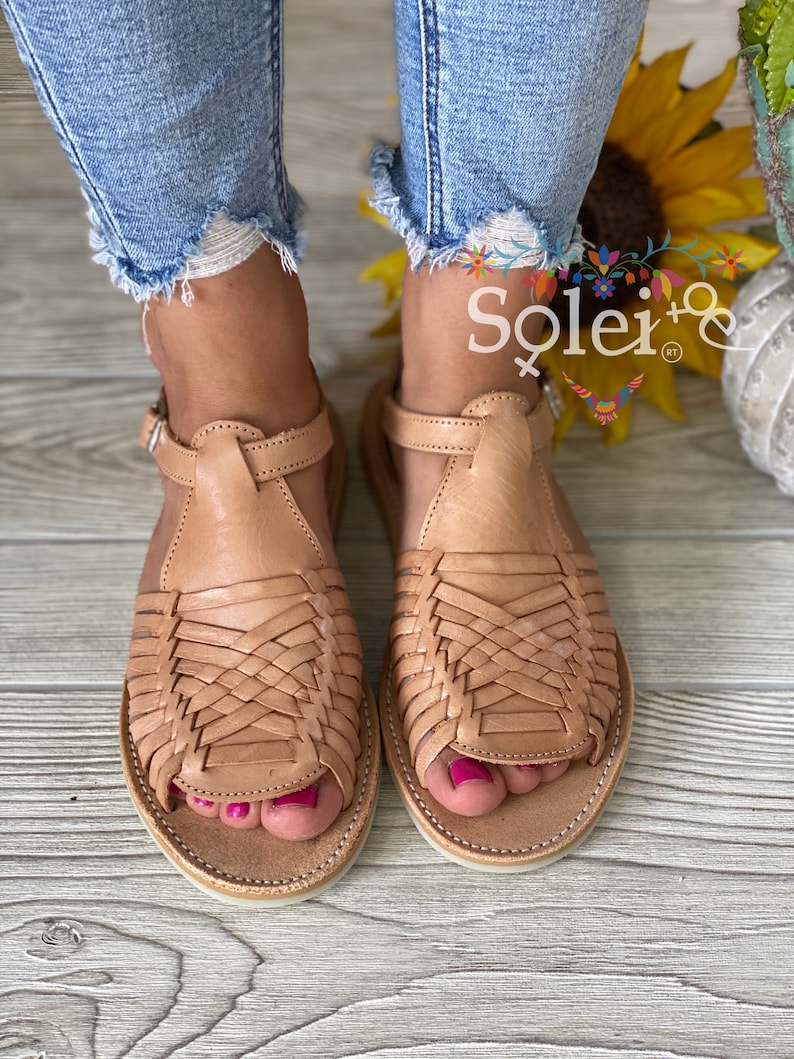mexican leather huaraches
