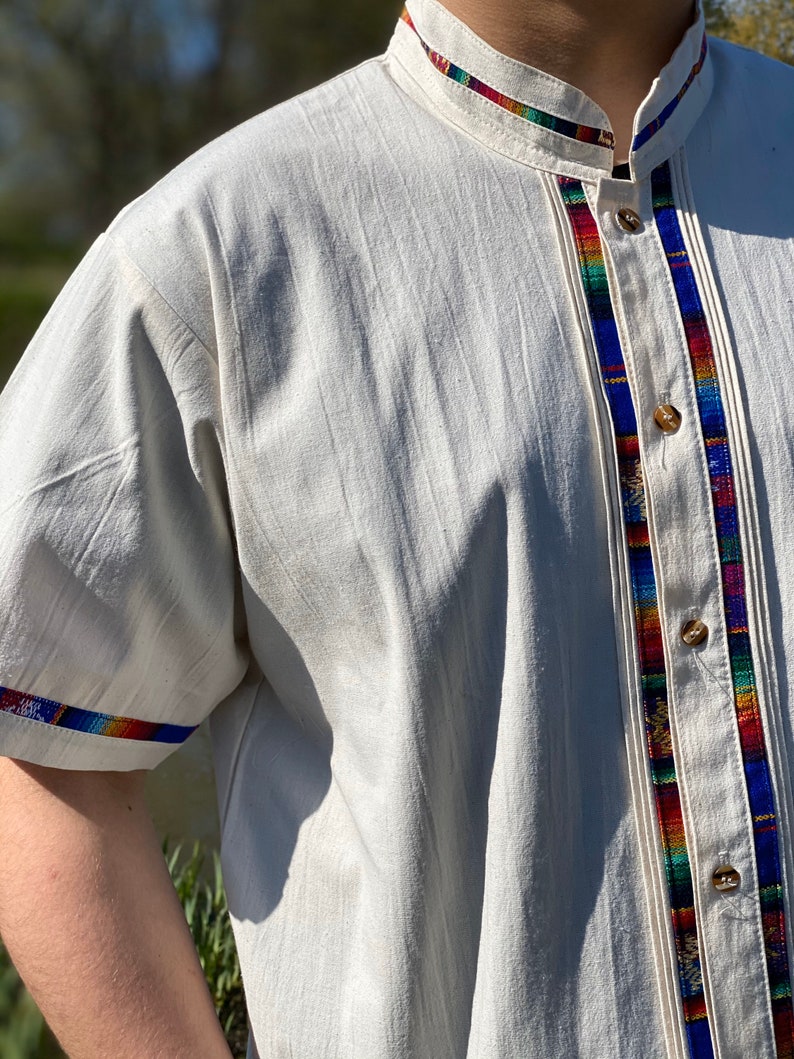 mexican traditional men's shirt