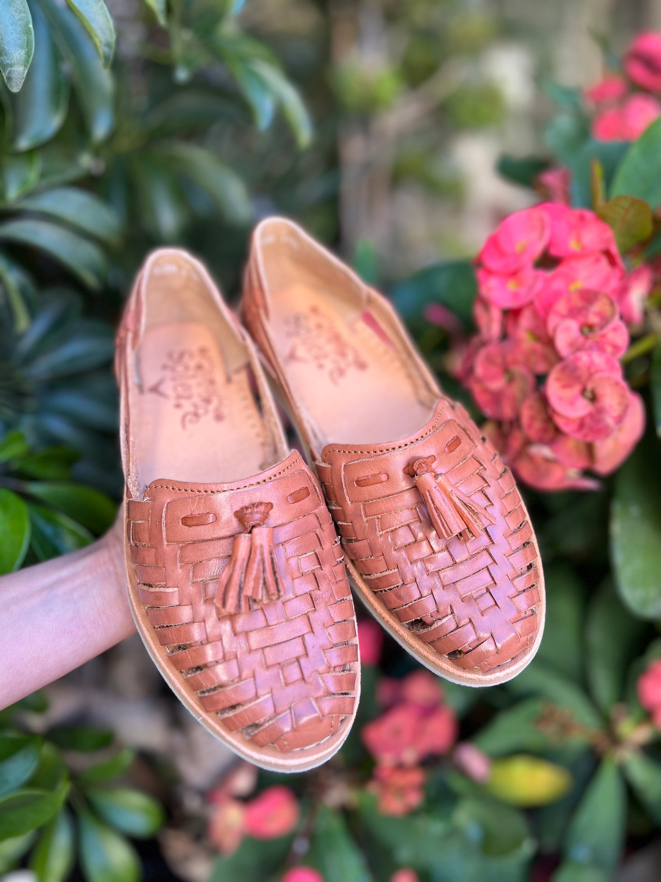 Huaraches mexicaines en Chaussures en cuir mexicaines