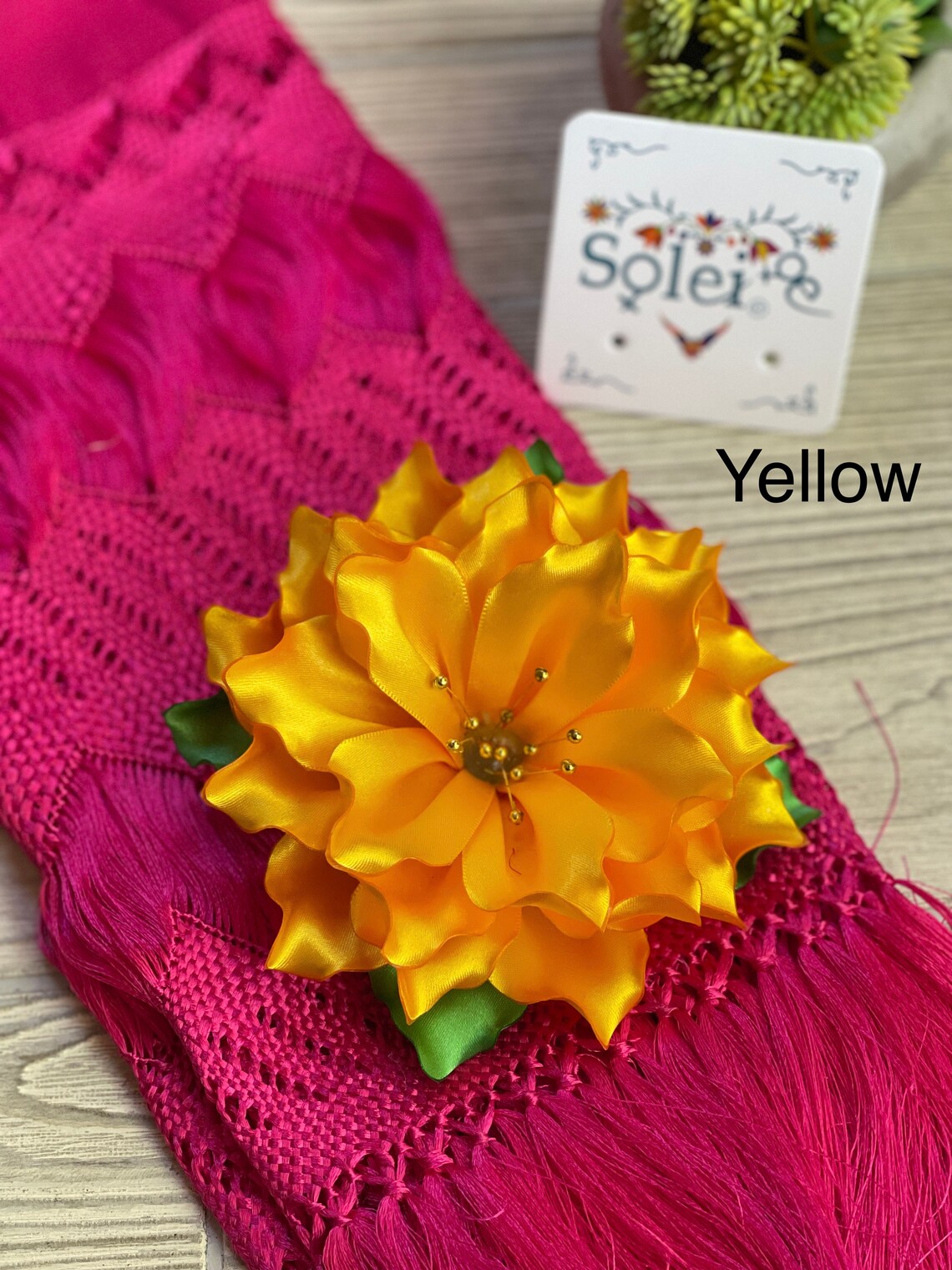 Traditional Mexican Flower Headpiece. Womens Flower Etsy