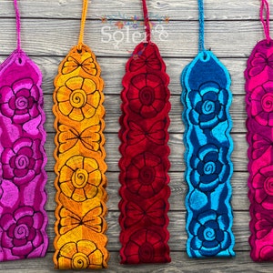 Mexican Embroidered Belt. Mexican Traditional Belt. Colorful Mexican Belt. Folkloric Mexican Belt. Colorful Embroidered Belt.