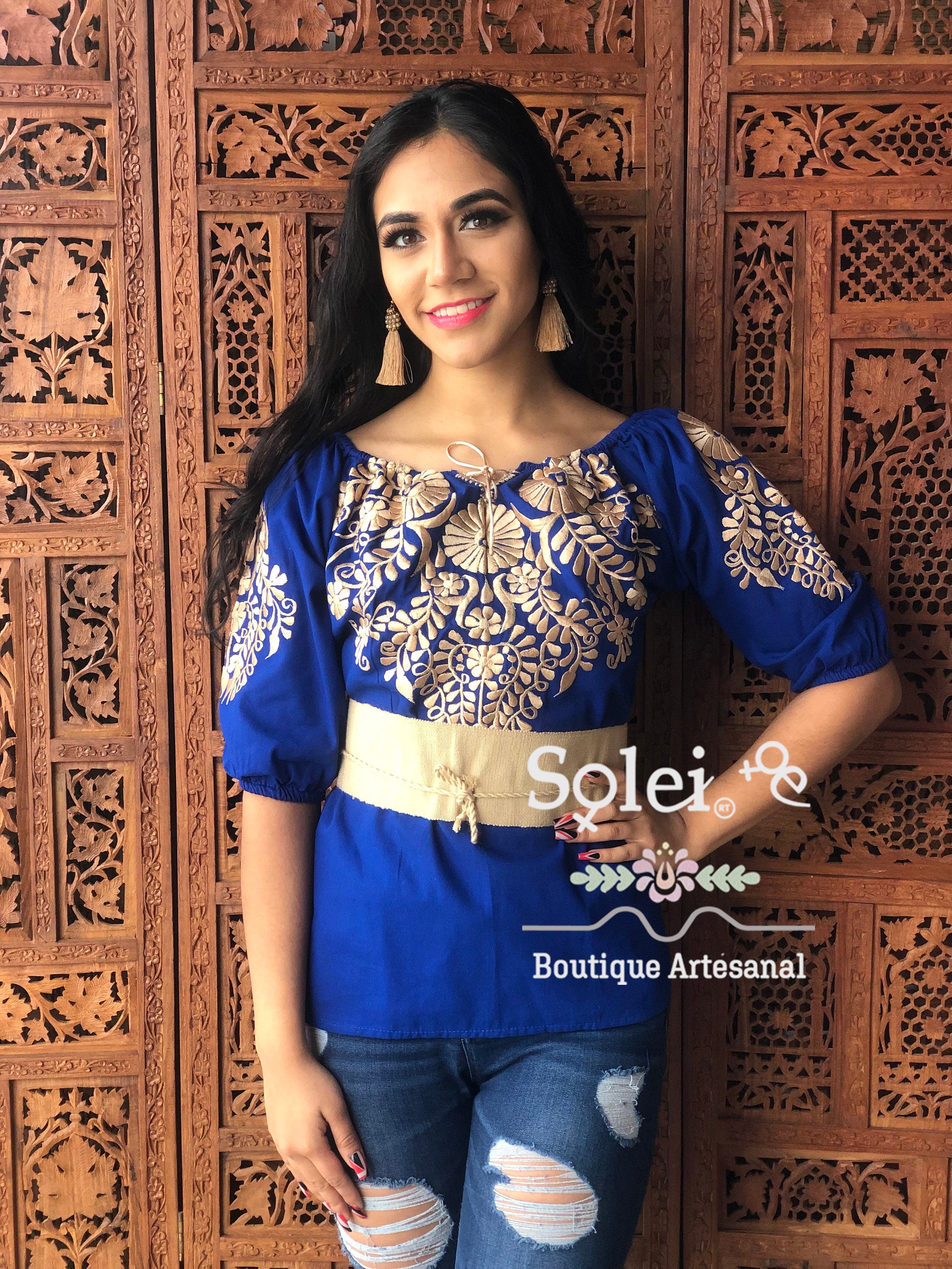 PLUS EMBROIDERED 3D FLORAL OFF THE SHOULDER BLOUSE (PRE-ORDER)