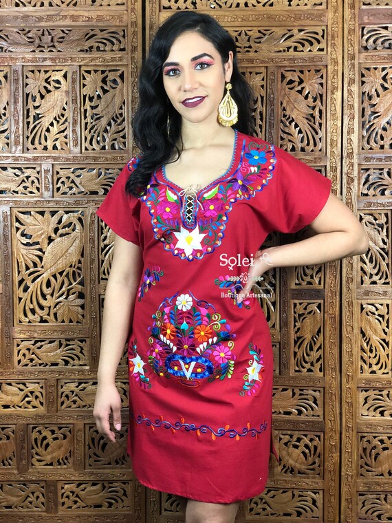 mexican kimono dress