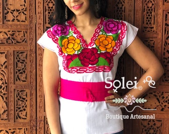 Blusa Mexicana Pechera Floral. Blusa Zinacatan Floral. Blusa - Etsy México Blusa Mexicana Pechera Floral. Blusa Zinacatan Floral. Blusa - Etsy México