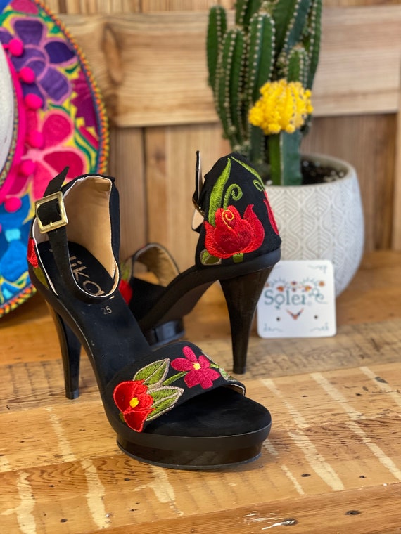 Mexican heels best sale