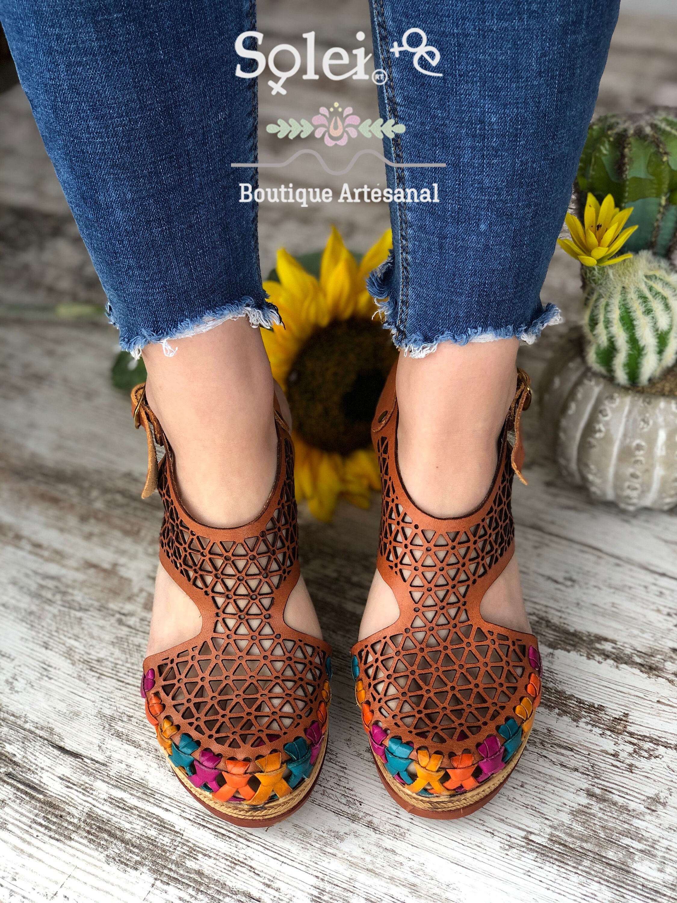 Mexican Wedge Sandal. All Sizes Boho-hippie Vintage. Mexican Mexican Wedge Sandal. All Sizes Boho-hippie Vintage. Mexican