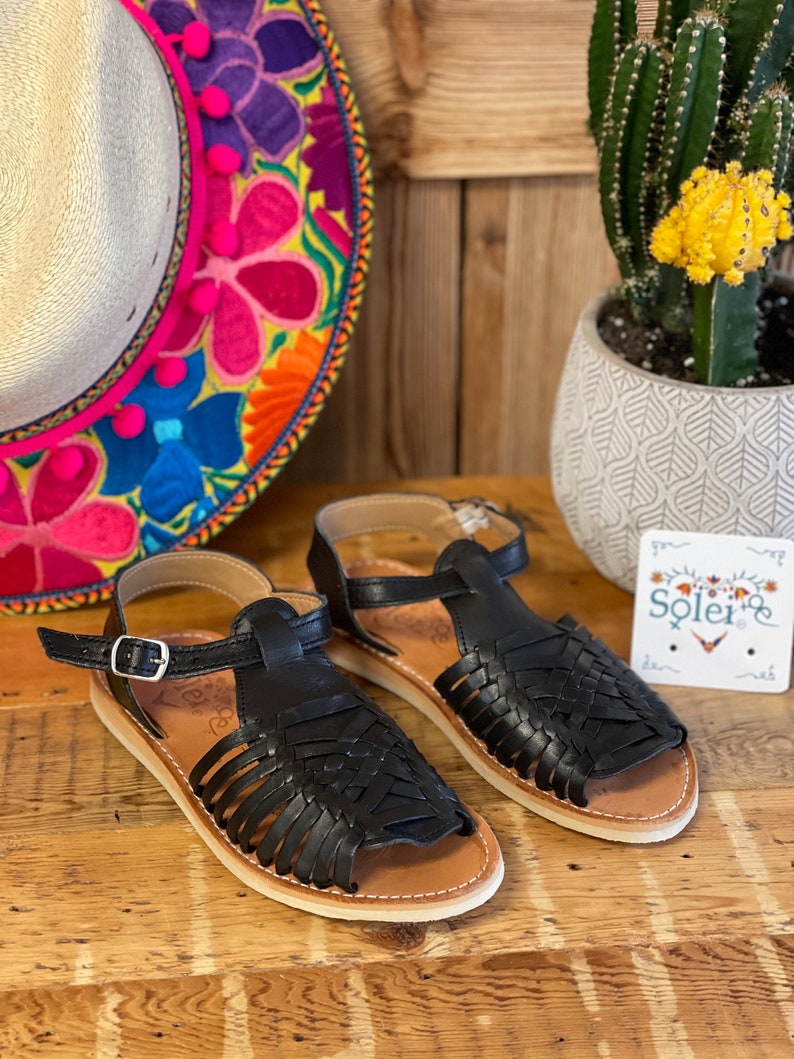 Mexican Leather Huaraches. Authentic Mexican Leather Shoes. - Etsy