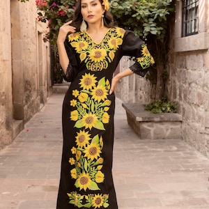 Formal shop sunflower dress