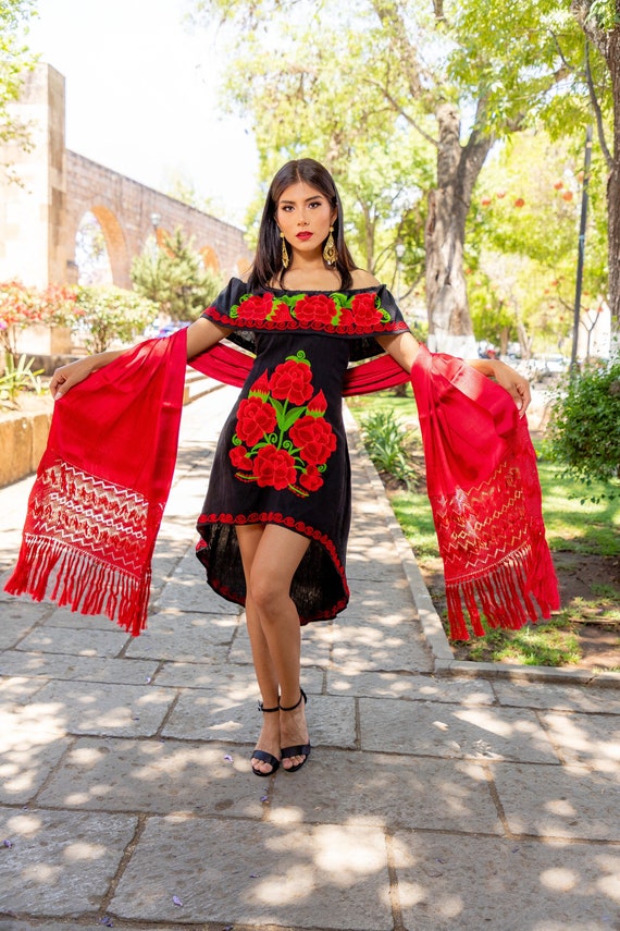 Debería esfera Elección Vestido para Fiesta Mexicana. Talla S 2X. Vestido Campesino - Etsy España