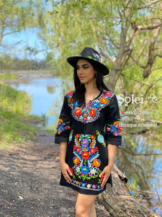 mexican kimono dress