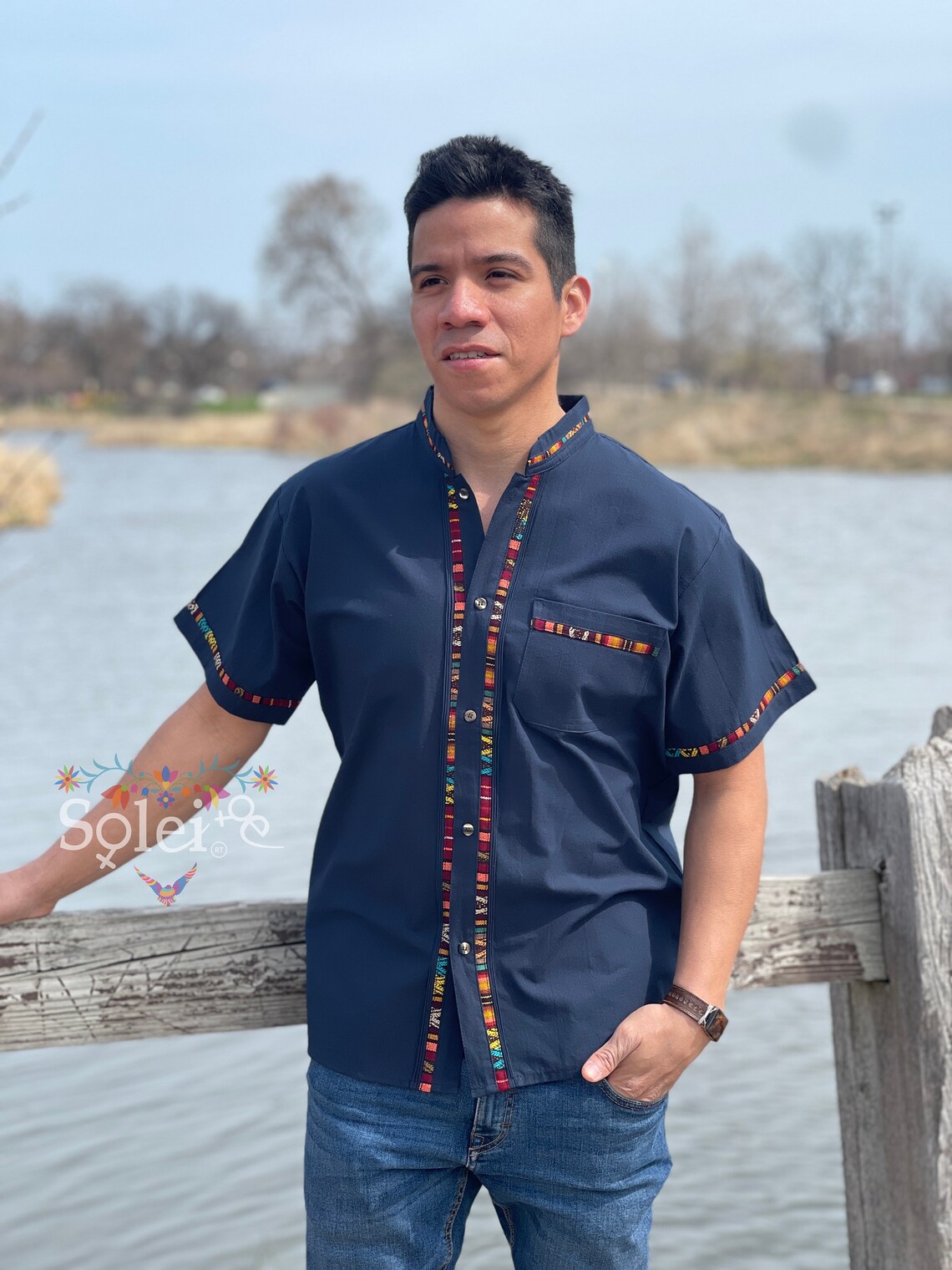 mexican traditional shirt mens