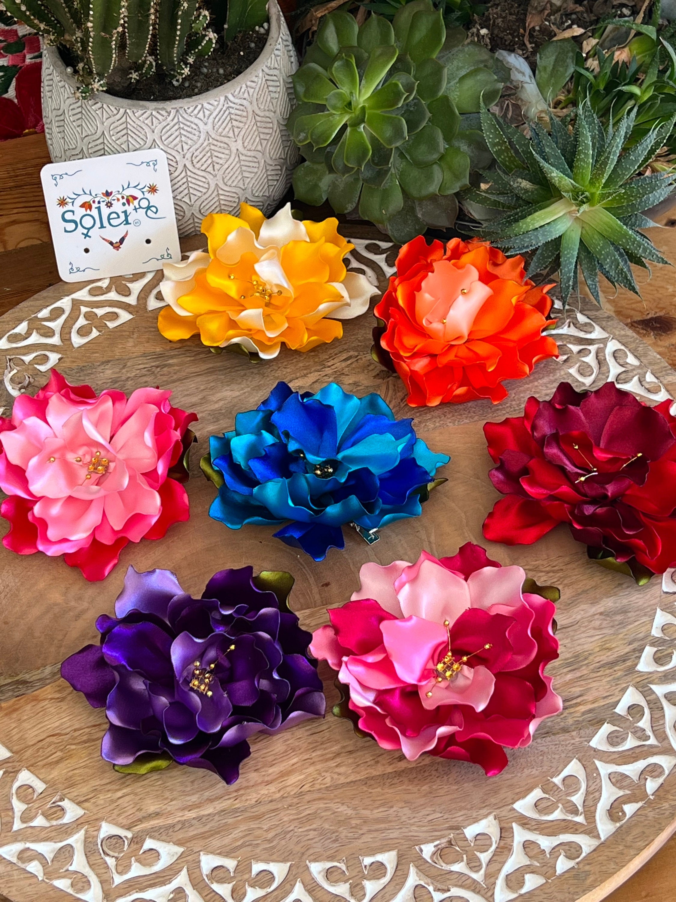 Mexican Hair Flower Etsy Canada