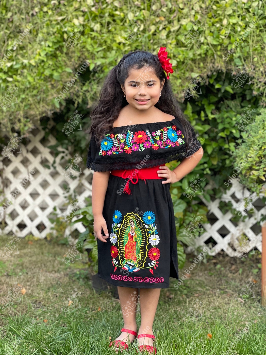 Mexican dress for little clearance girls